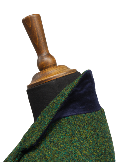 Harris Tweed Ladies Tara Coat Bottle Green