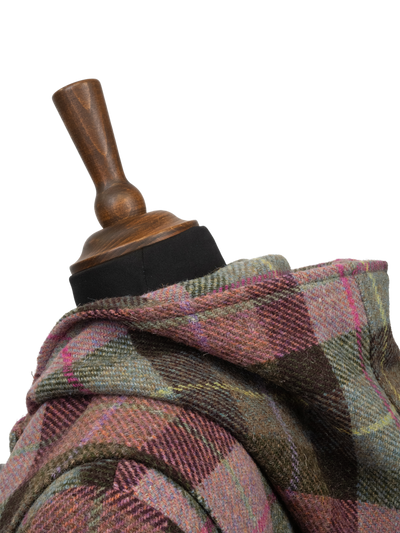 Harris Tweed Lara Duffle Coat - A0254