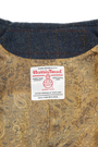 Harris Tweed Lara Duffle Coat - Blue Multi
