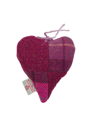 Harris Tweed Lavender Heart - 322/A0257