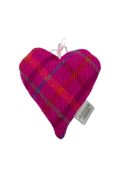 Harris Tweed Lavender Heart A0161