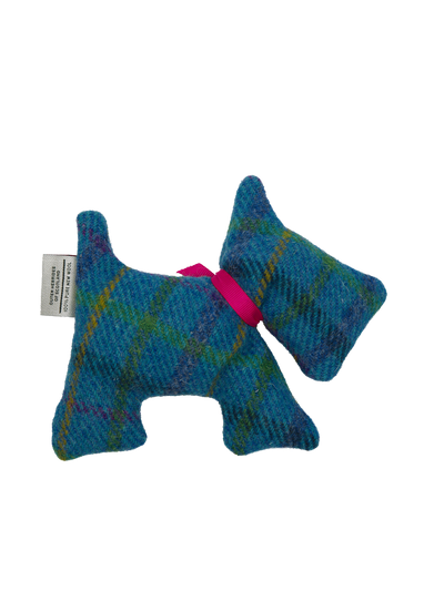 Harris Tweed Lavender Scottie Dog A0154