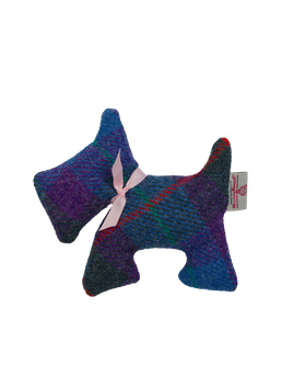 Harris Tweed Lavender Scottie Dog A089