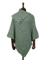 Long Neck Poncho Sage
