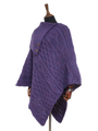 Long Neck Poncho Purple