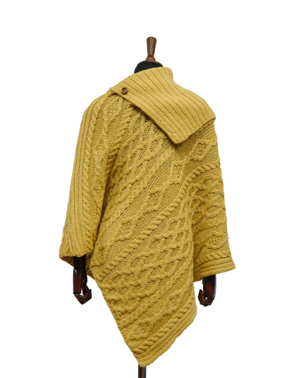 Long Neck Poncho Sunflower