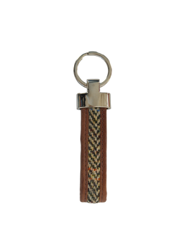 Harris Tweed Loop Keyring - HB133