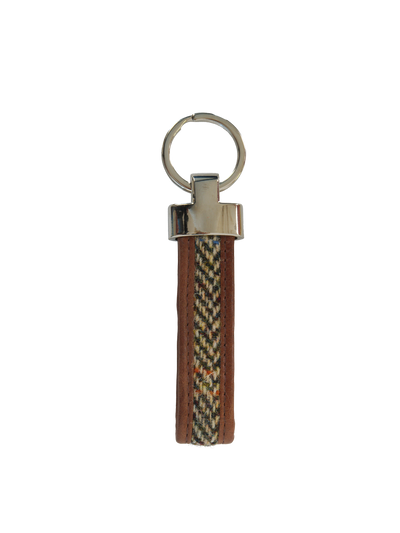 Harris Tweed Loop Keyring - HB133