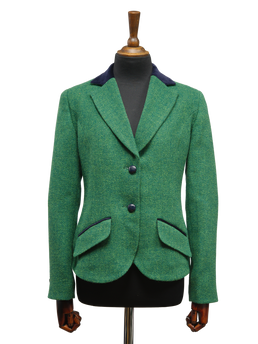 Harris Tweed Lorna Jacket Mid Green