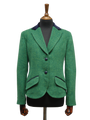 Harris Tweed Lorna Jacket Mid Green