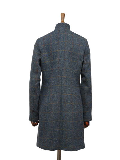 Harris Tweed Lucy Coat Blue Multi