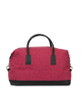 Harris Tweed Luggage Bag - 349 (Black Leather)