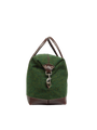 Harris Tweed Luggage Bag - 352 (Brown Leather)