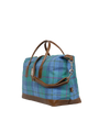Harris Tweed Luggage Bag - A0122 (Tan Leather)