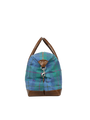Harris Tweed Luggage Bag - A0122 (Tan Leather)