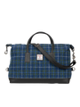 Harris Tweed Luggage Bag - A0169 (Black Leather)