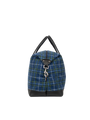 Harris Tweed Luggage Bag - A0169 (Black Leather)
