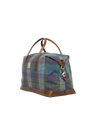 Harris Tweed Luggage Bag - A0173 (Tan Leather)