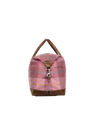 Harris Tweed Luggage Bag - A0223 (Tan Leather)