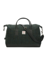 Harris Tweed Luggage Bag A0256 (Black Leather)