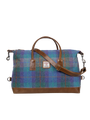 Harris Tweed Luggage Bag - A085 (Tan Leather)