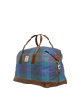 Harris Tweed Luggage Bag - A085 (Tan Leather)