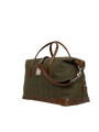 Harris Tweed Luggage Bag - HB103 (Tan Leather)