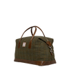Harris Tweed Luggage Bag - HB103 (Tan Leather)