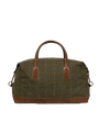 Harris Tweed Luggage Bag - HB103 (Tan Leather)
