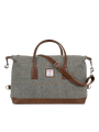 Harris Tweed Luggage Bag - HB107 (Tan Leather)