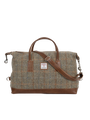 Harris Tweed Luggage Bag - HB133 (Tan Leather)