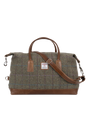 Harris Tweed Luggage Bag - HB162 (Tan Leather)