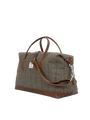 Harris Tweed Luggage Bag - HB162 (Tan Leather)