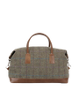Harris Tweed Luggage Bag - HB162 (Tan Leather)