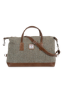 Harris Tweed Luggage Bag - HB52 (Tan Leather)