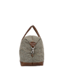 Harris Tweed Luggage Bag - HB52 (Tan Leather)