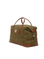 Harris Tweed Luggage Bag HB67 (Tan Leather)