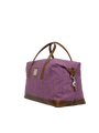 Harris Tweed Luggage Bag - NHB3 (Tan Leather)