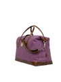 Harris Tweed Luggage Bag - NHB3 (Tan Leather)