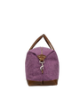Harris Tweed Luggage Bag - NHB3 (Tan Leather)