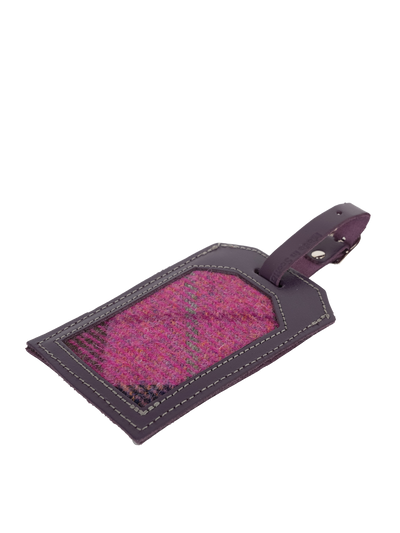 Harris Tweed Luggage Tag - A0257