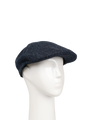 Harris Tweed Mallaig Duck Bill Cap - Midnight (HB104) (HH)