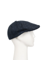 Harris Tweed Mallaig Duck Bill Cap - Midnight (HH)