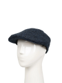 Harris Tweed Mallaig Duck Bill Cap - Midnight (HH)