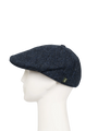 Harris Tweed Mallaig Duck Bill Cap - Midnight (HH)