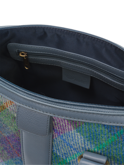 Harris Tweed Maraig Bag - A0173 (C) (Blue)