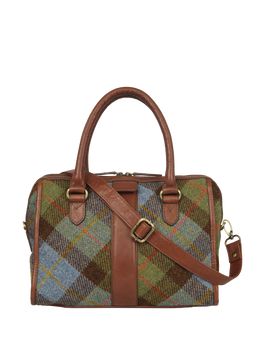Harris Tweed Maraig Bag - A017 (C) (Brown)
