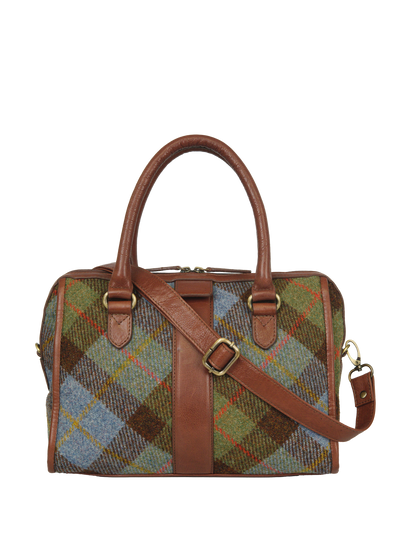 Harris Tweed Maraig Bag - A017 (C) (Brown)