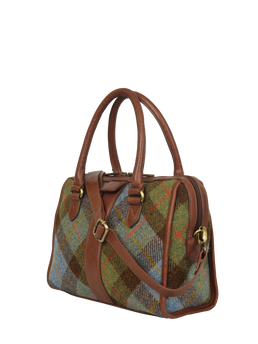 Harris Tweed Maraig Bag - A017 (C) (Brown)