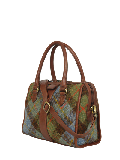 Harris Tweed Maraig Bag - A017 (C) (Brown)